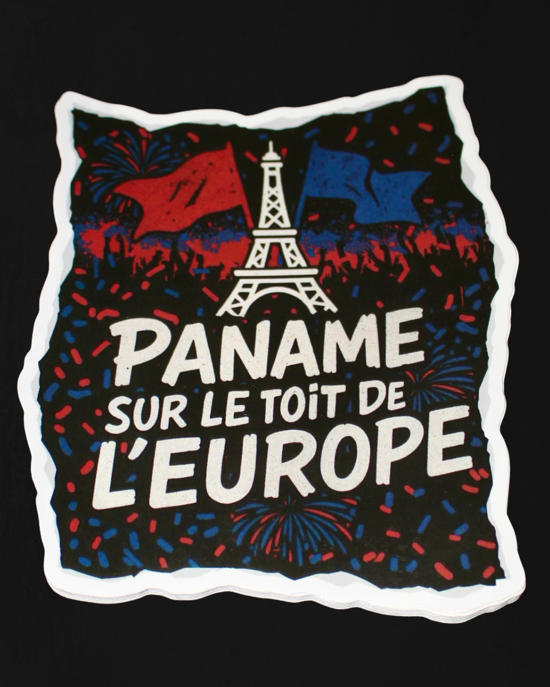Sticker Paname sur le toit de l'Europe