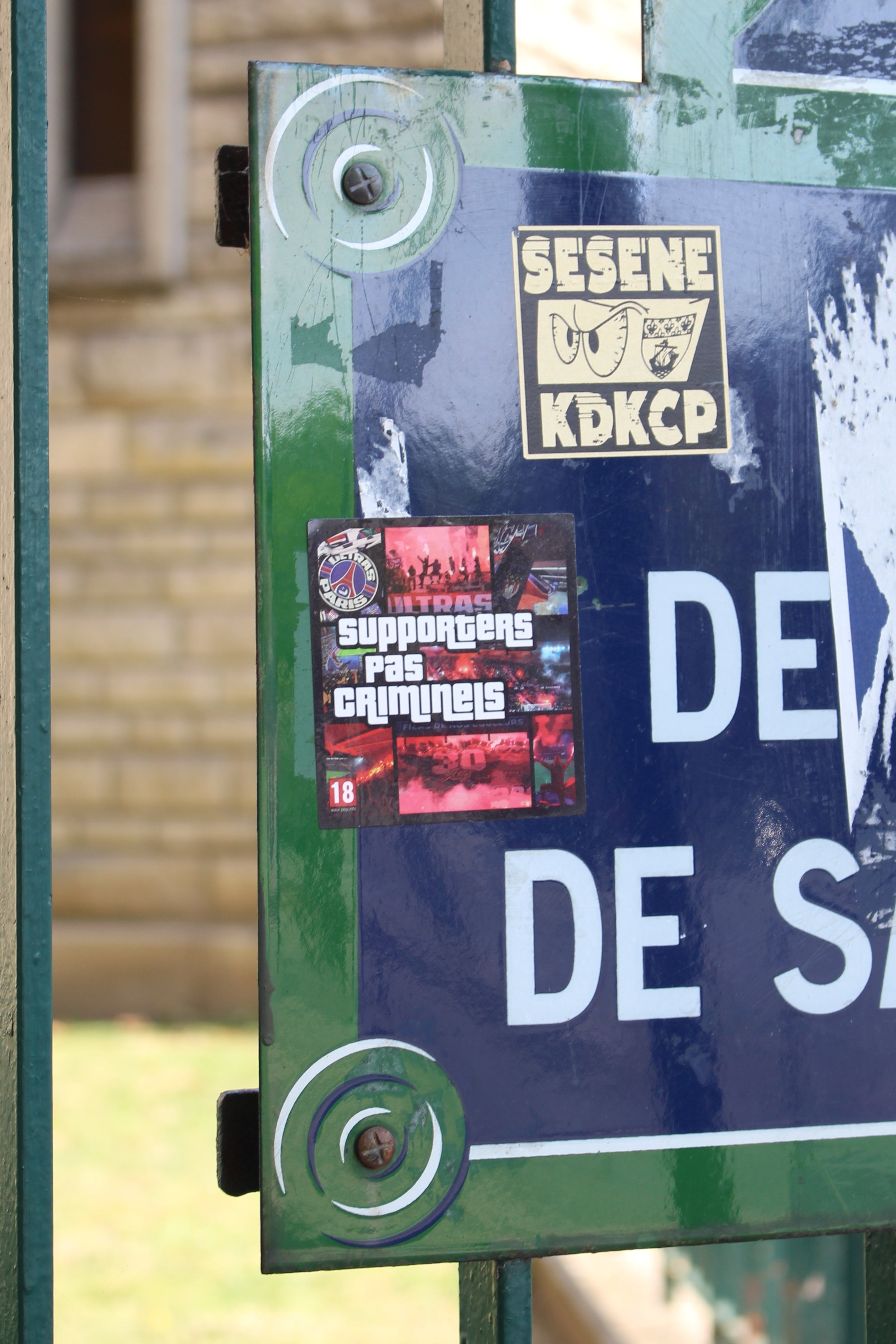 Stickers Supporters pas criminels