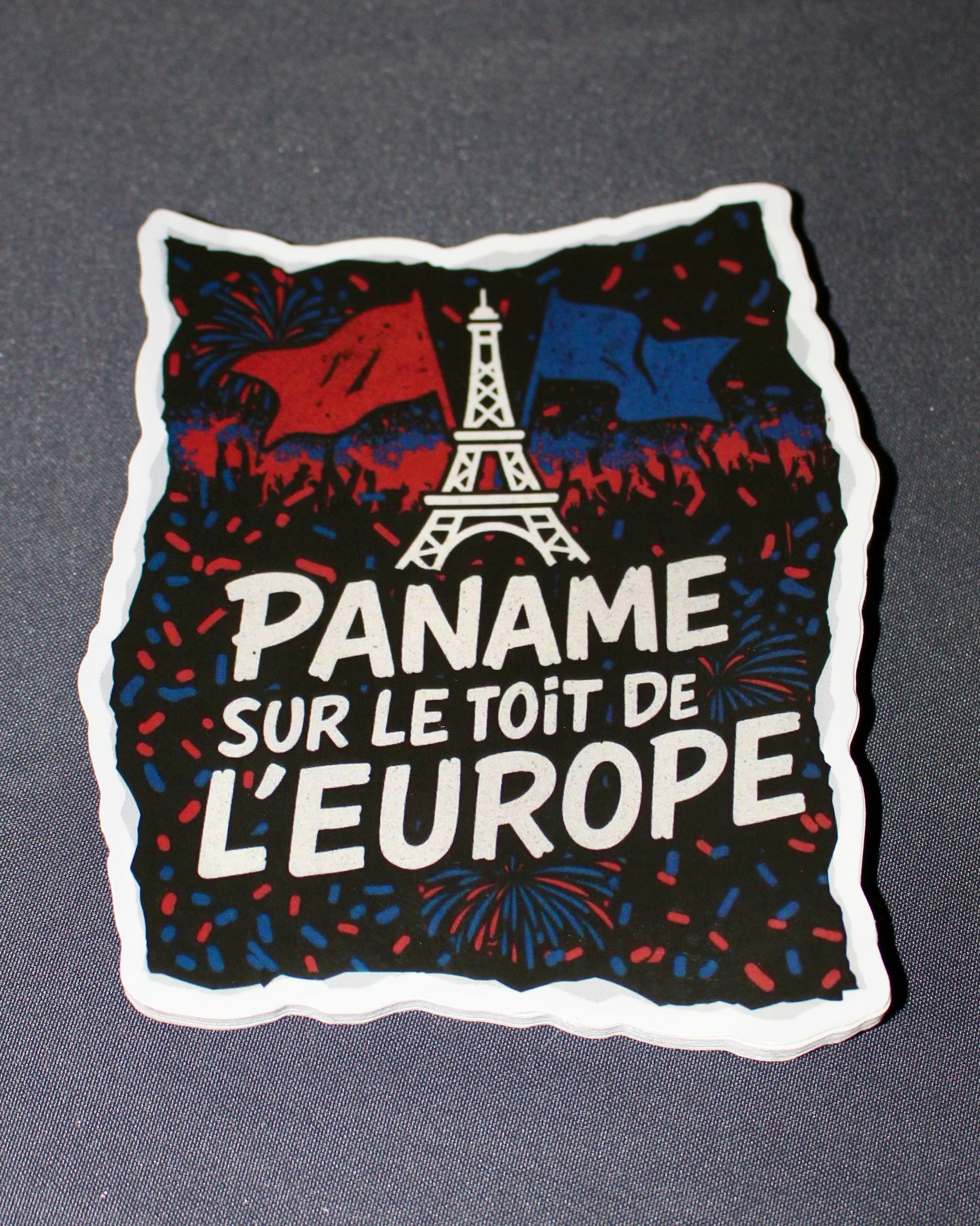 Sticker Paname sur le toit de l'Europe