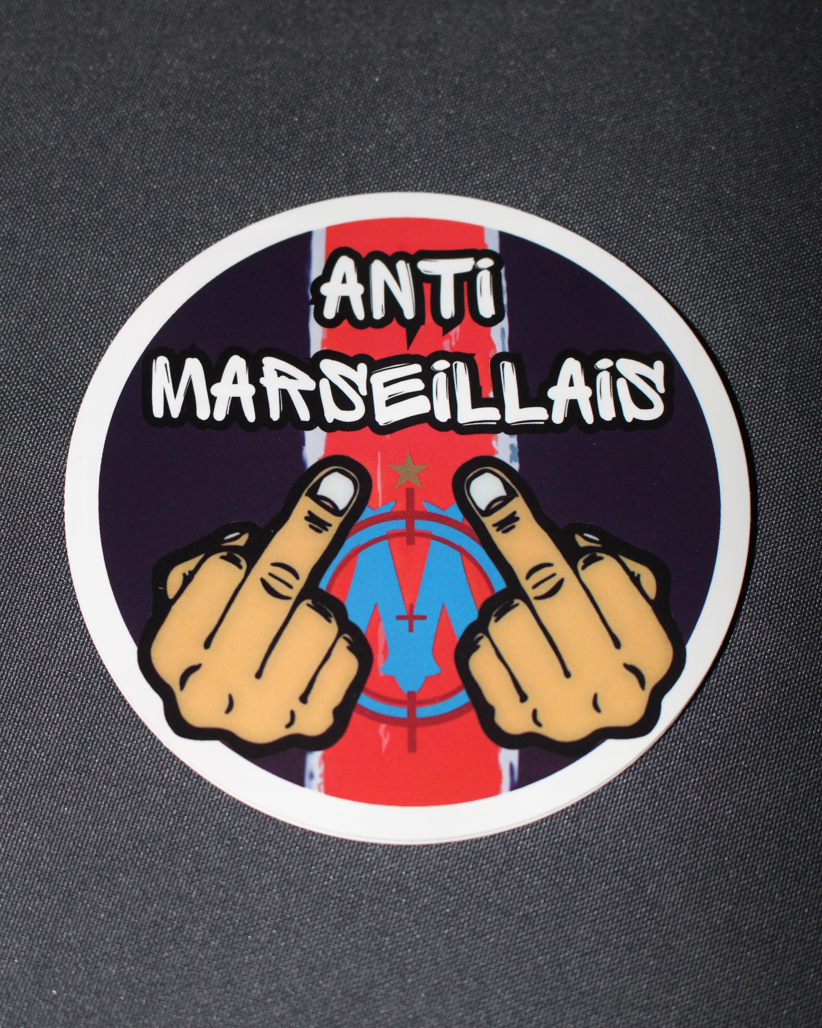 Stickers Anti Marseillais