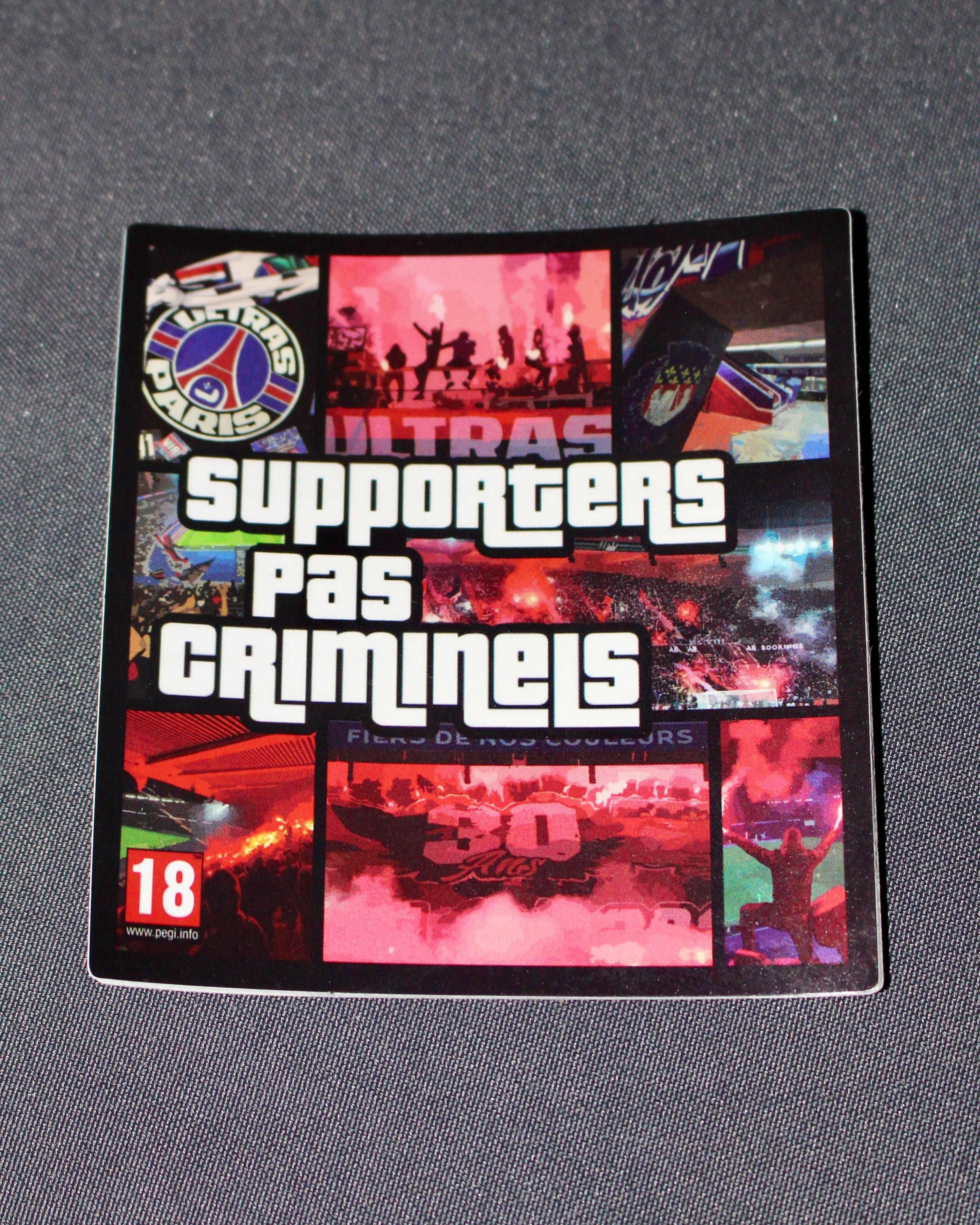 Stickers Supporters pas criminels