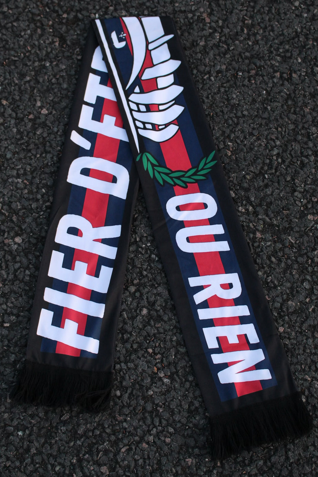 Proud to be Parisian scarf